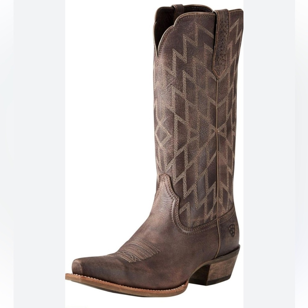 Ariat Diamond  Leather Western Cowboy Boots for Woman 7 1/2